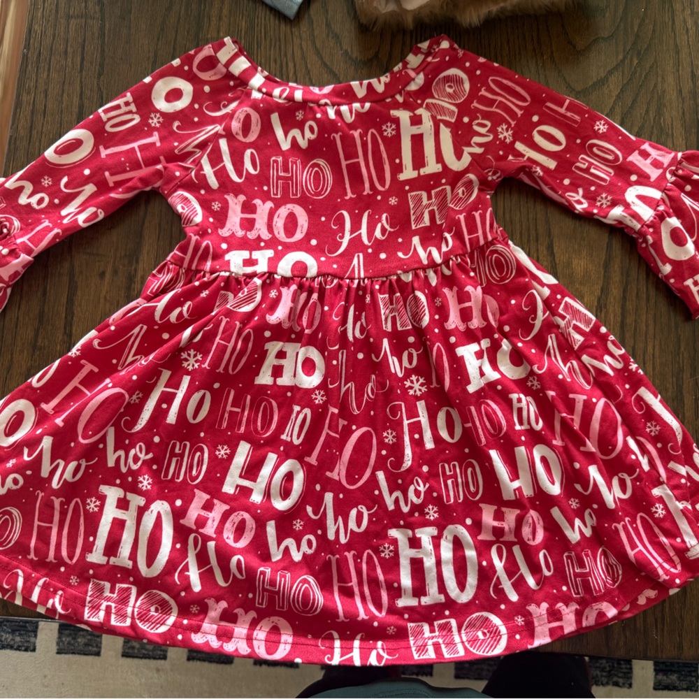 Festive Red Holiday Dress